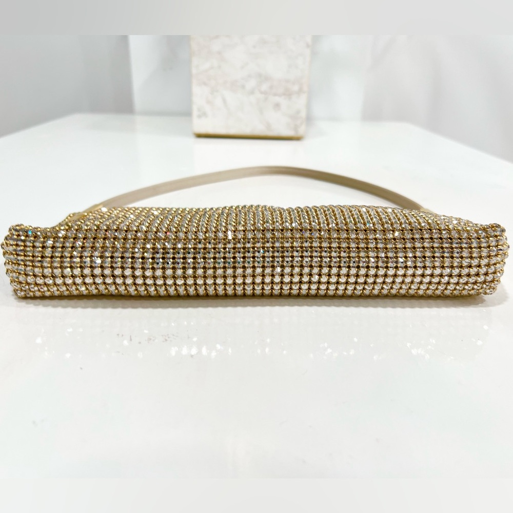 Saint Laurent Suzanne crystal-embellished satin shoulder bag - Picture 13 of 14